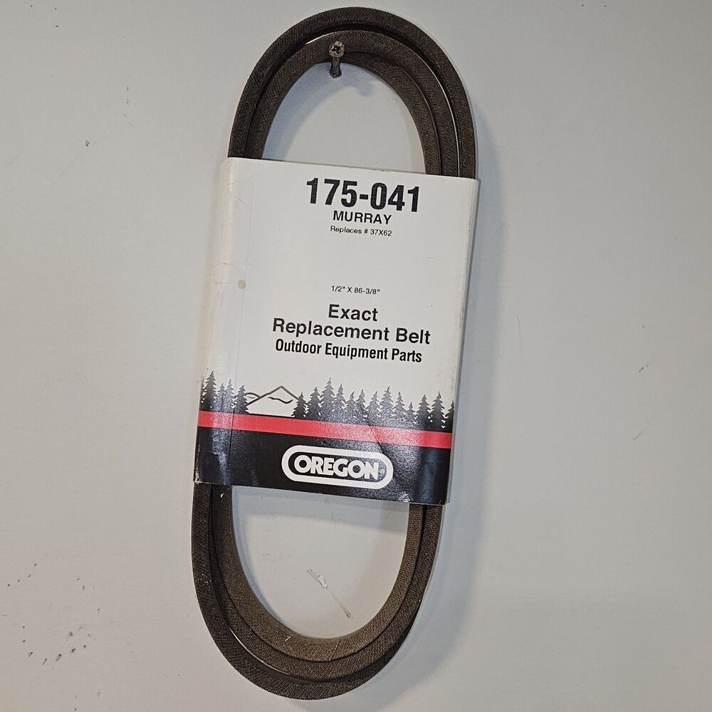Oregon 175-041 Exact Replacement Belt For Murray 37X62  37X62MA 1/2"x 86-3/8"